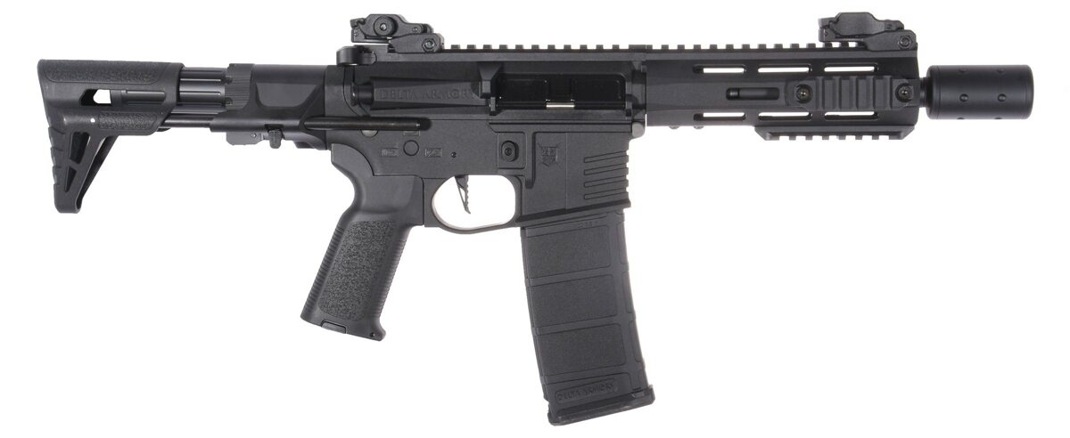 Штурмовая винтовка M4 AR15 M-LOK SilentOps 6,5" Charlie EAGLE ETU Delta Armory фото 4