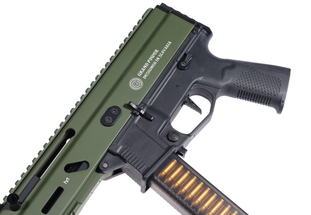Пістолет-кулемет STRIBOG SP10A3 Charlie EAGLE ETU olive-black (Delta Armory) фото 4