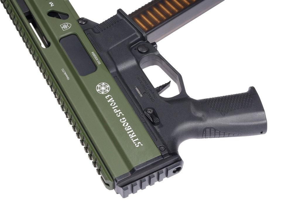 Пістолет-кулемет STRIBOG SP10A3 Charlie EAGLE ETU olive-black (Delta Armory) фото 2
