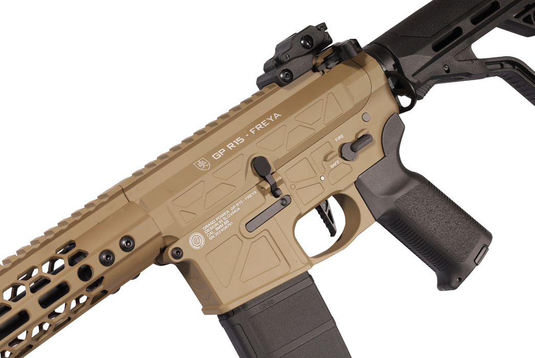 Штурмова гвинтівка FREYA R15 12,5" gen.2 Eagle ETU Tan Delta Armory фото 2