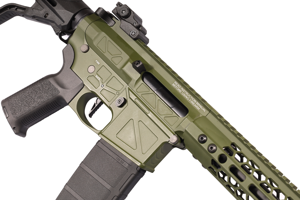 Штурмова гвинтівка FREYA R15 12,5" gen.2 Eagle ETU Delta Armory Oliva фото 4