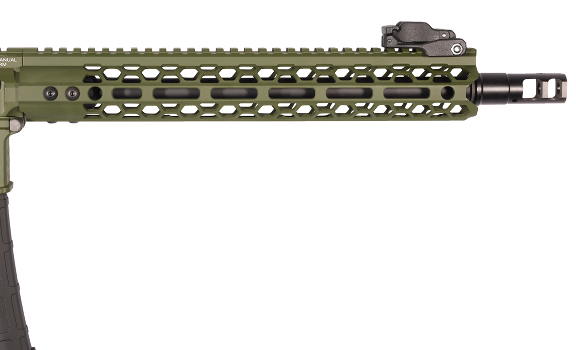 Штурмова гвинтівка FREYA R15 12,5" gen.2 Eagle ETU Delta Armory Oliva фото 5