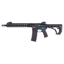 Штурмова гвинтівка HEXAGON FULL SKELETON FREYA 12.5"GEN.2 чорно-синя Delta Armory 