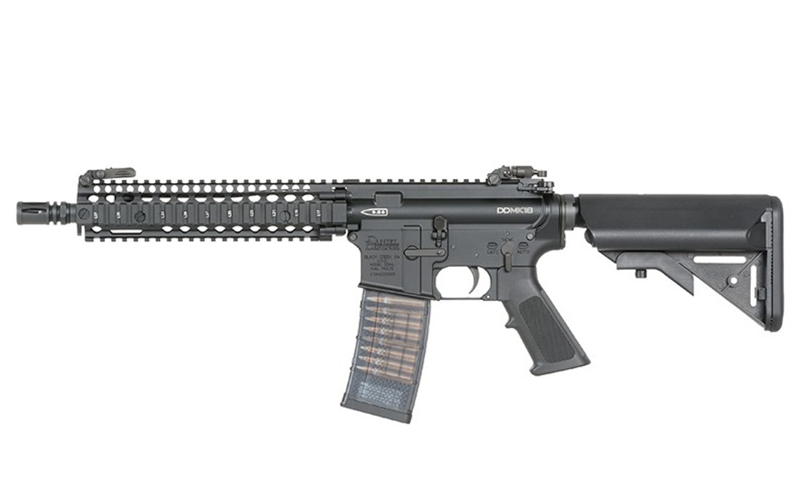 Штурмова гвинтівка газова Daniel Defense DDMK18 GBBr Replica - Black [EMG] фото 1