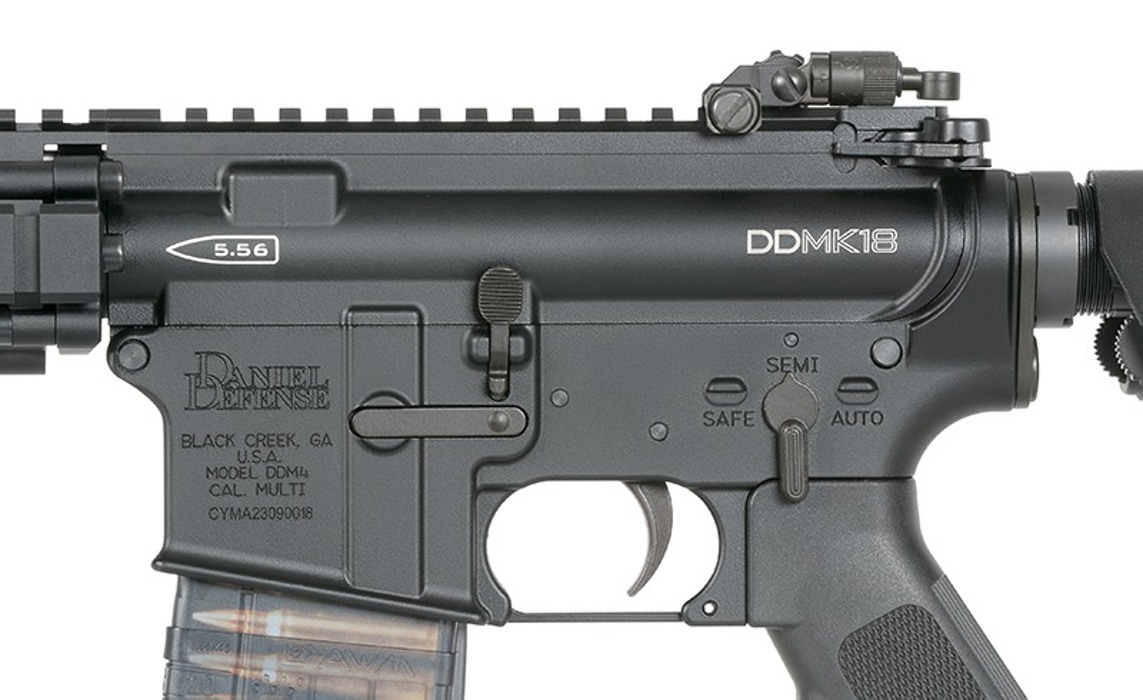 Штурмова гвинтівка газова Daniel Defense DDMK18 GBBr Replica - Black [EMG] фото 13