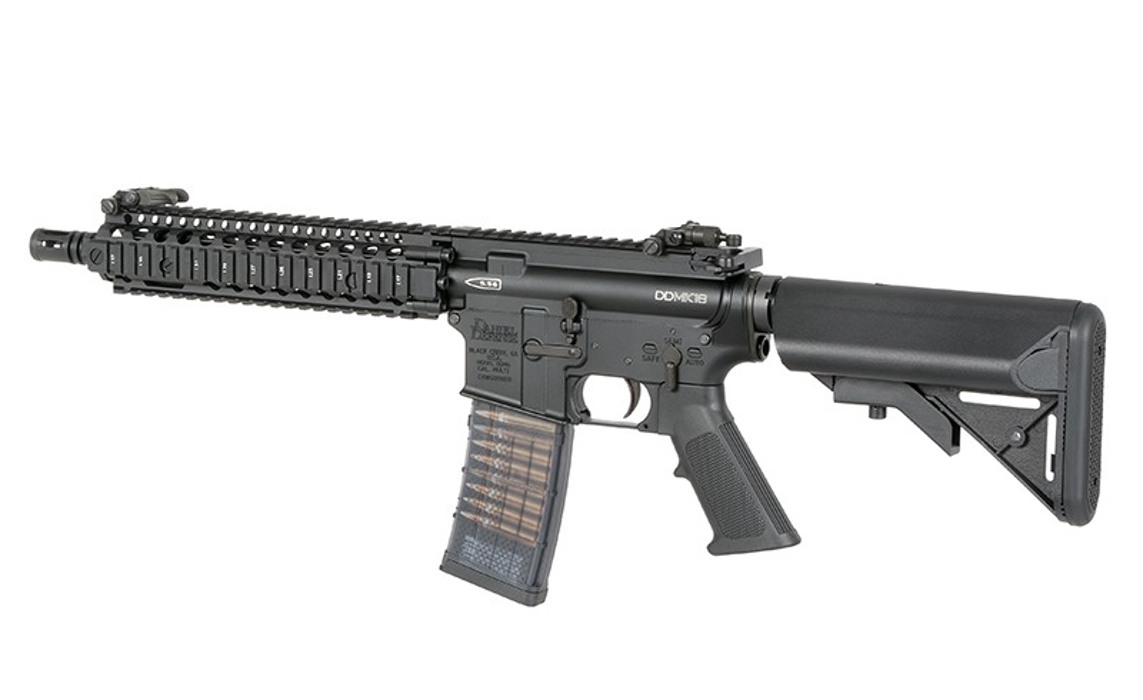 Штурмова гвинтівка газова Daniel Defense DDMK18 GBBr Replica - Black [EMG] фото 3