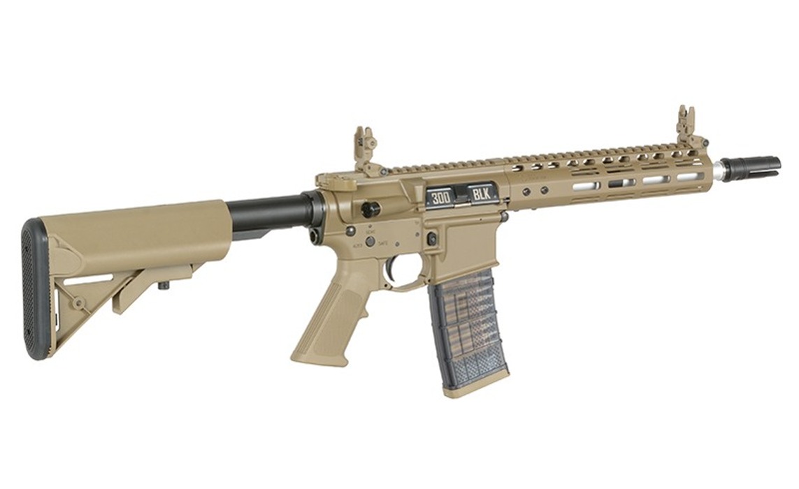 Штурмова гвинтівка Noveske 10.5" Gen III Shorty 300BLK Eshooter ETU - Tan [EMG] фото 4