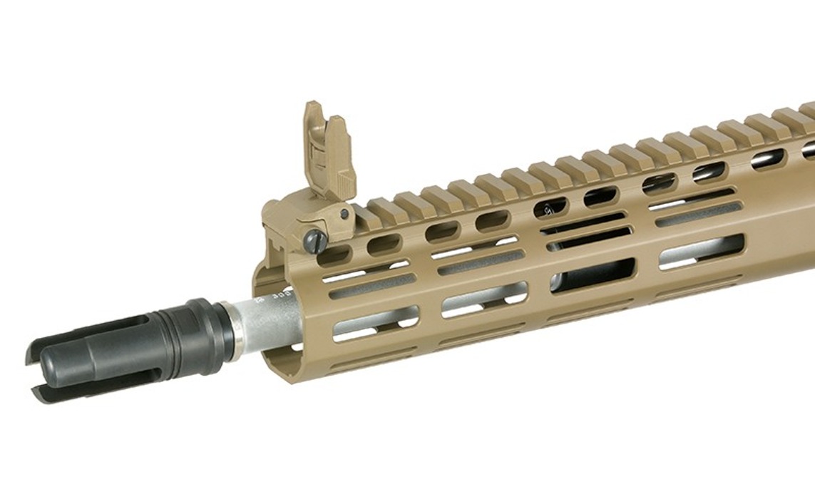 Штурмова гвинтівка Noveske 10.5" Gen III Shorty 300BLK Eshooter ETU - Tan [EMG] фото 7