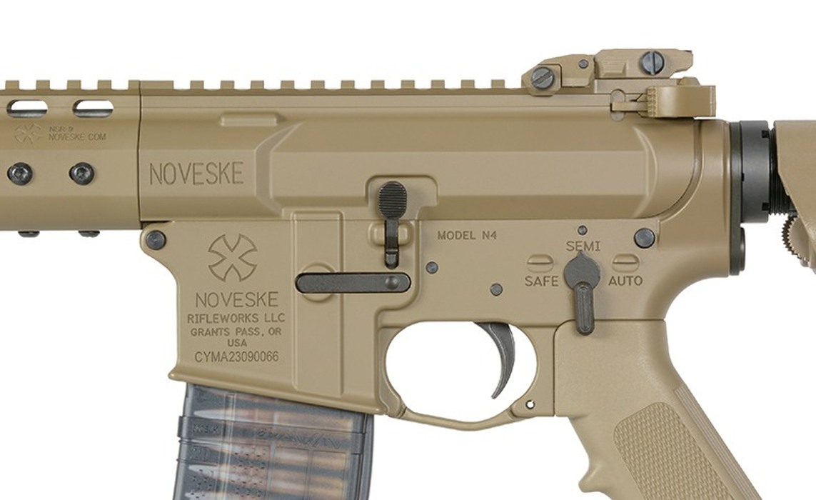 Штурмова гвинтівка Noveske 10.5" Gen III Shorty 300BLK Eshooter ETU - Tan [EMG] фото 9