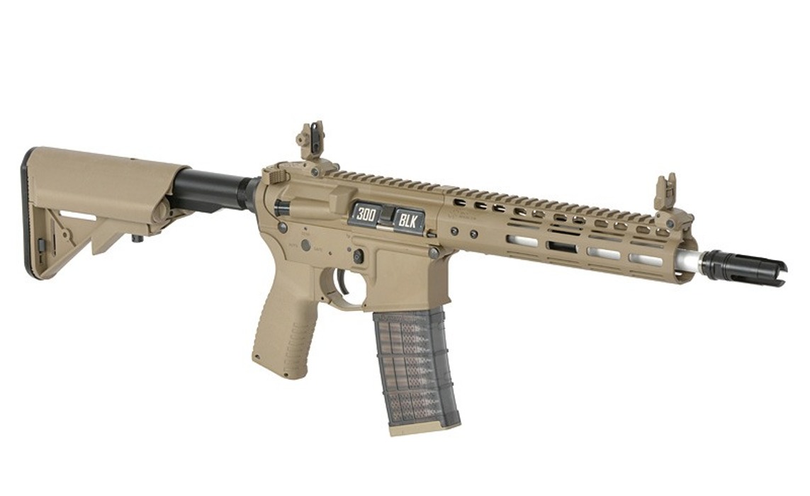 Штурмова гвинтівка Noveske 10.5" Gen III Shorty 300BLK Eshooter ETU - Tan [EMG] фото 11