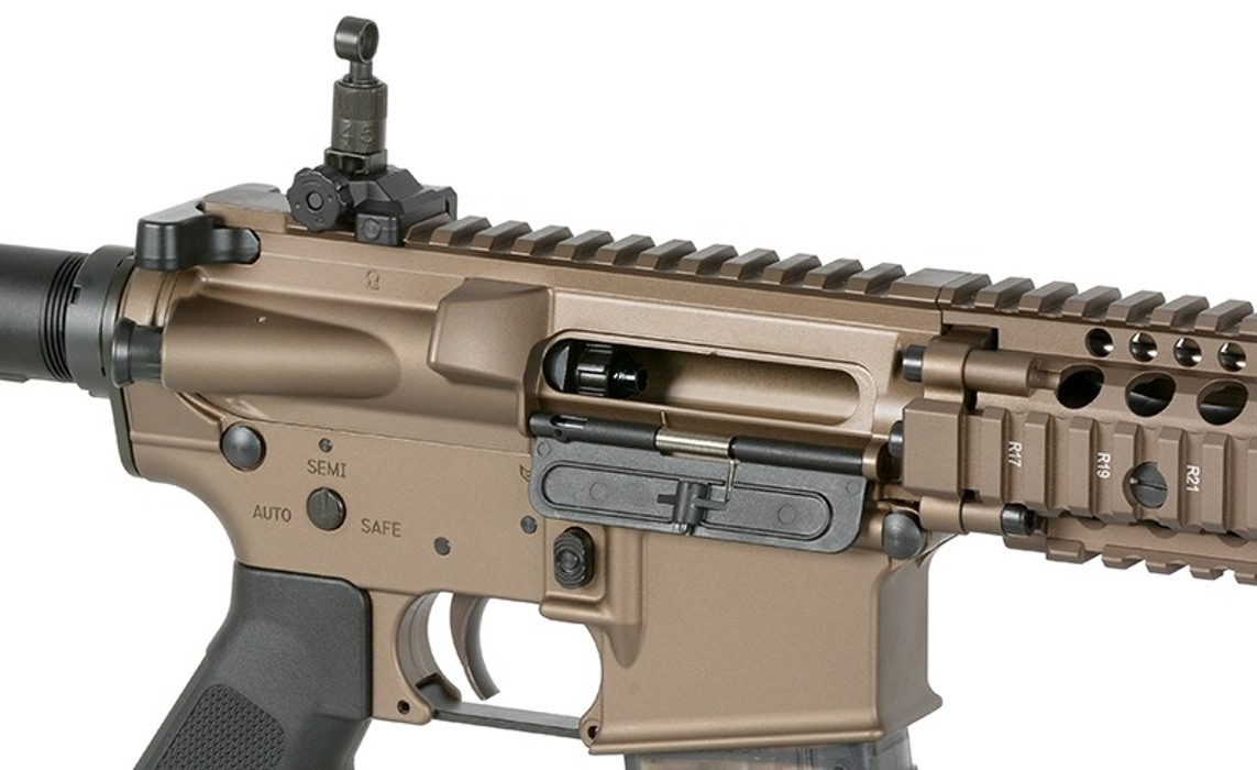 Штурмова гвинтівка газова Daniel Defense DDMK18 GBBr Replica - Dark Flat [EMG] фото 13