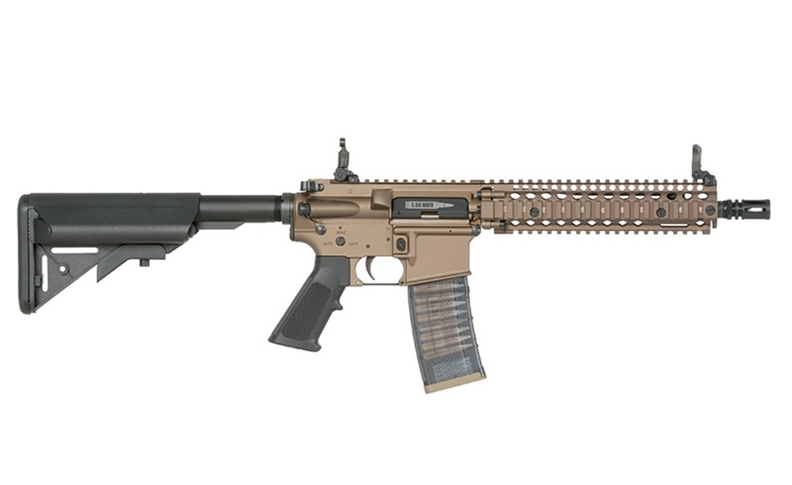 Штурмова гвинтівка газова Daniel Defense DDMK18 GBBr Replica - Dark Flat [EMG] фото 4