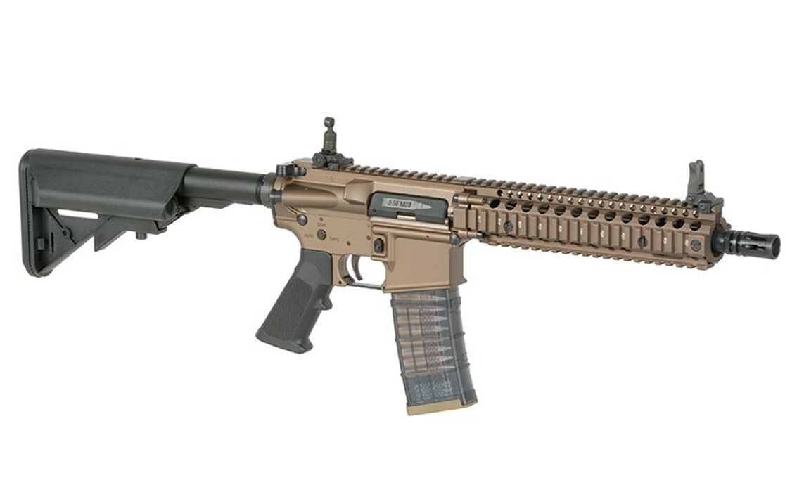 Штурмова гвинтівка газова Daniel Defense DDMK18 GBBr Replica - Dark Flat [EMG] фото 5