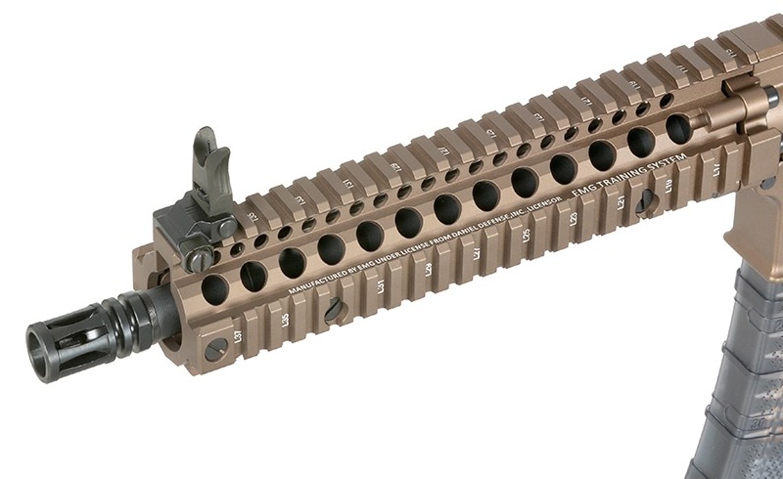 Штурмова гвинтівка газова Daniel Defense DDMK18 GBBr Replica - Dark Flat [EMG] фото 8