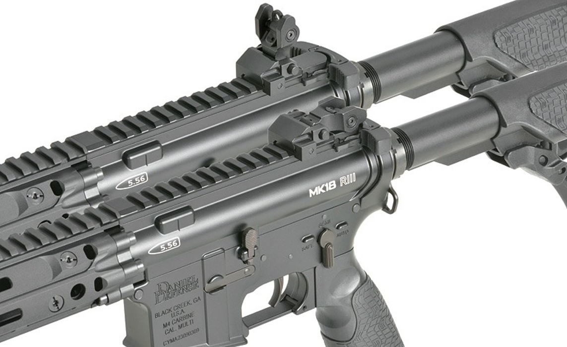 Штурмовая винтовка Daniel Defense MK18 RIII 10.3" Replica - Black [EMG] фото 14