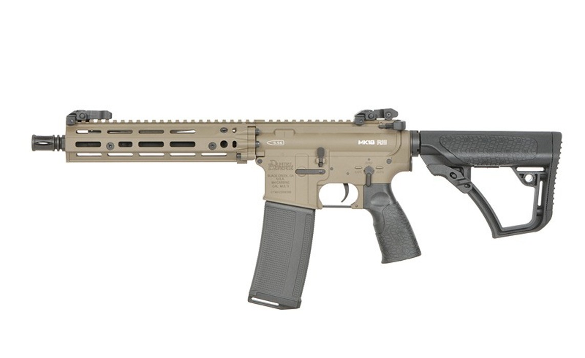 Штурмовая винтовка Daniel Defense MK18 RIII 10.3" Replica - FDE [EMG] фото 1