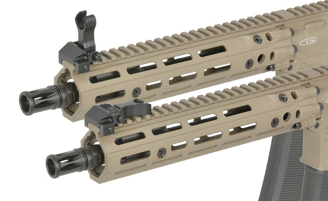 Штурмовая винтовка Daniel Defense MK18 RIII 10.3" Replica - FDE [EMG] фото 10