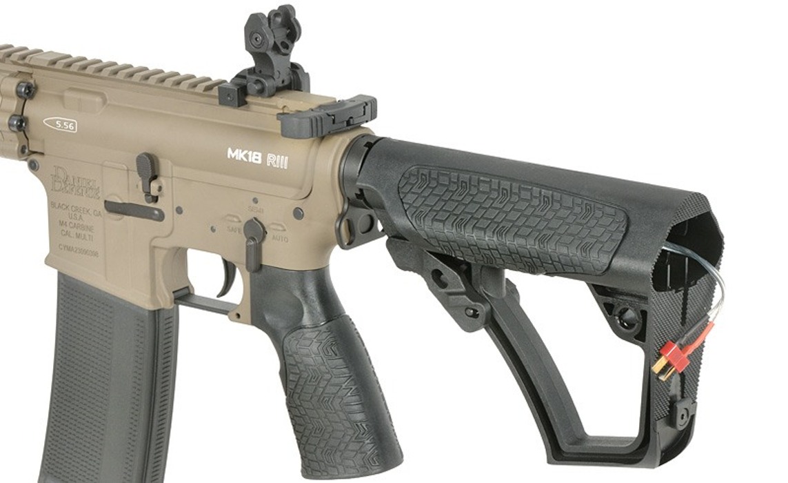 Штурмовая винтовка Daniel Defense MK18 RIII 10.3" Replica - FDE [EMG] фото 11