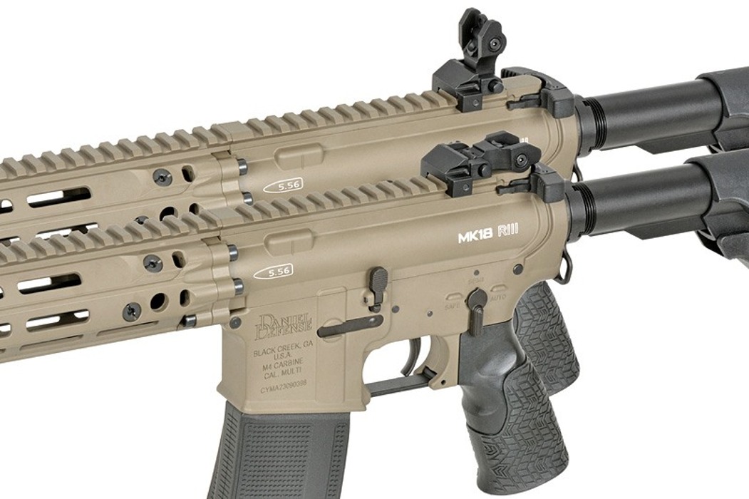 Штурмовая винтовка Daniel Defense M4A1 RIII 14.5" Replica Eshooter ETU - FDE [EMG] фото 11