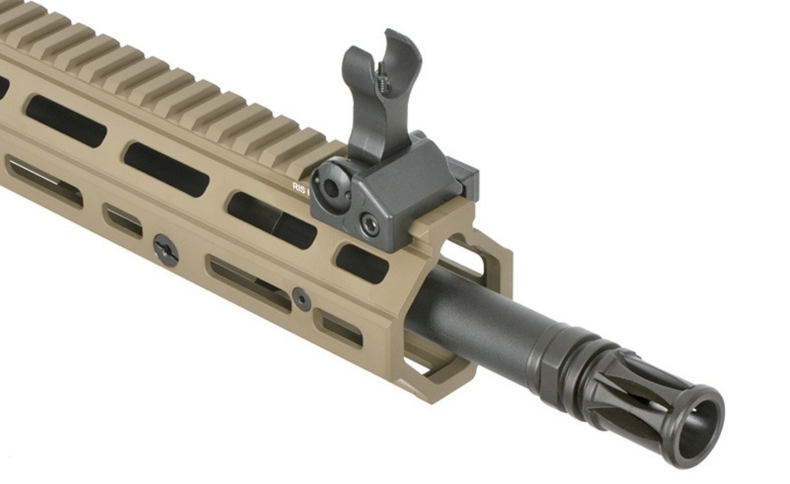 Штурмовая винтовка Daniel Defense M4A1 RIII 14.5" Replica Eshooter ETU - FDE [EMG] фото 5