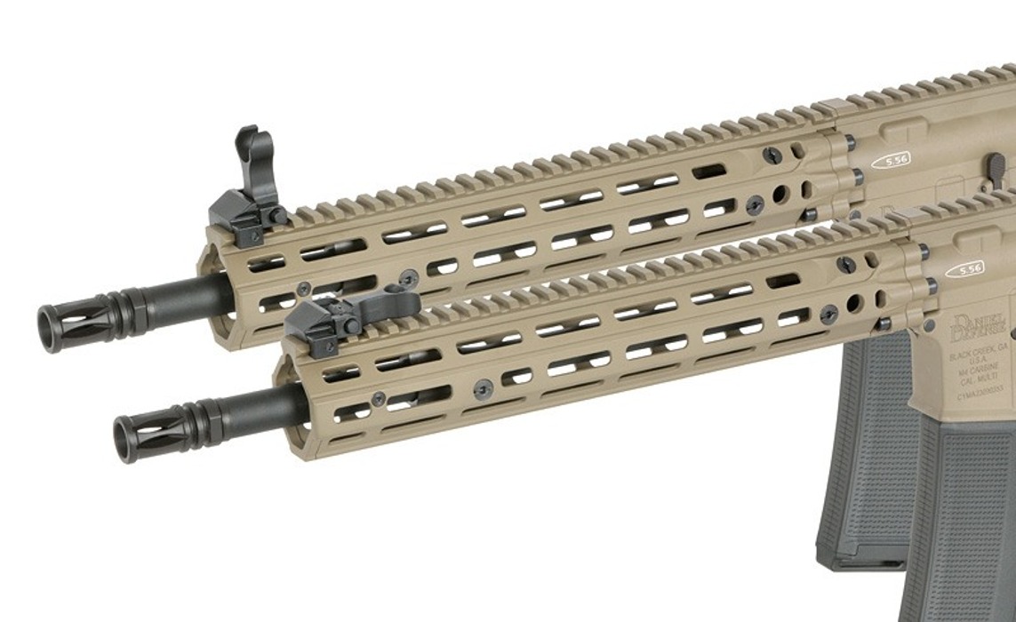 Штурмовая винтовка Daniel Defense M4A1 RIII 14.5" Replica - FDE [EMG] фото 10