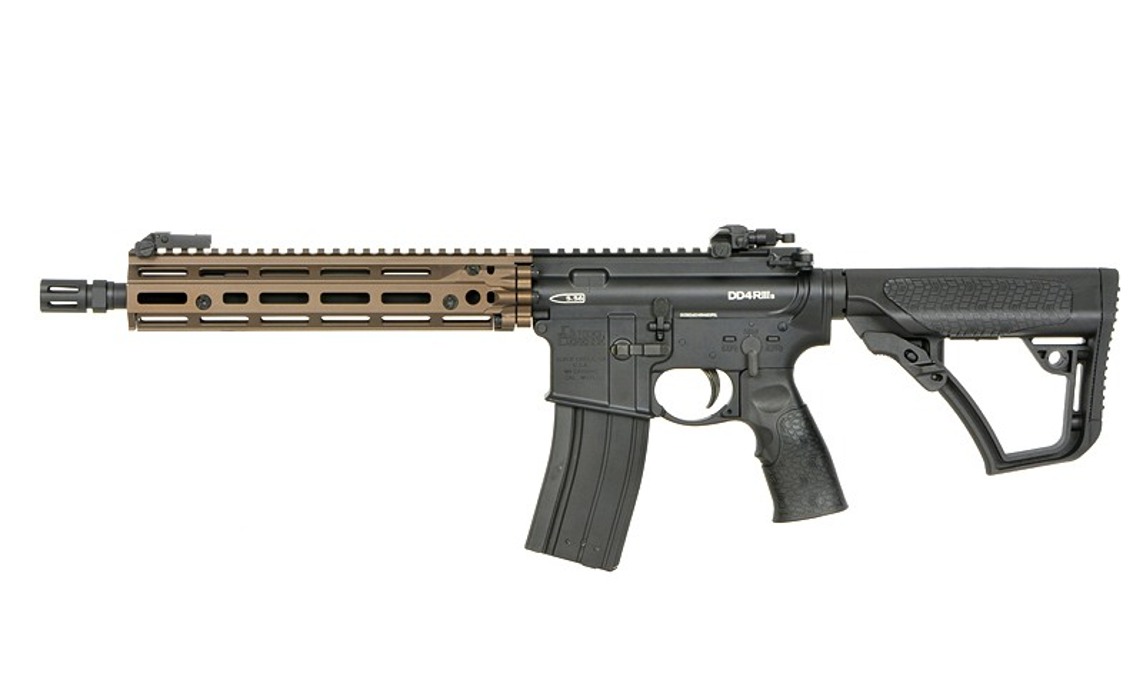 Штурмовая винтовка газовая Daniel Defense DD4 MK18 RIII S 11,5" Gas Blow-Back [EMG] фото 1