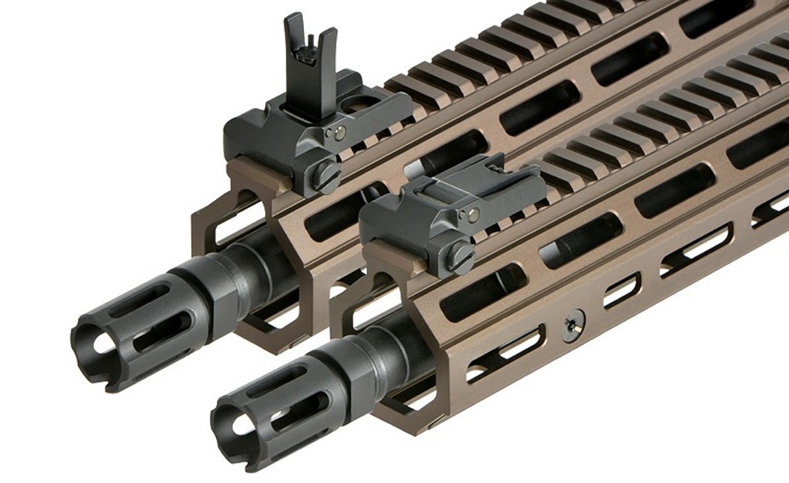 Штурмовая винтовка газовая Daniel Defense DD4 MK18 RIII S 11,5" Gas Blow-Back [EMG] фото 12