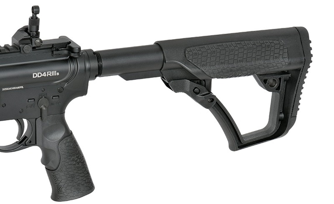 Штурмовая винтовка газовая Daniel Defense DD4 MK18 RIII 11,5" Gas Blow-Back [EMG] фото 6