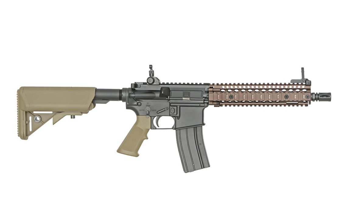 Штурмовая винтовка газовая Daniel Defense MK18 Gas Blow-Back - Tan [EMG] фото 3