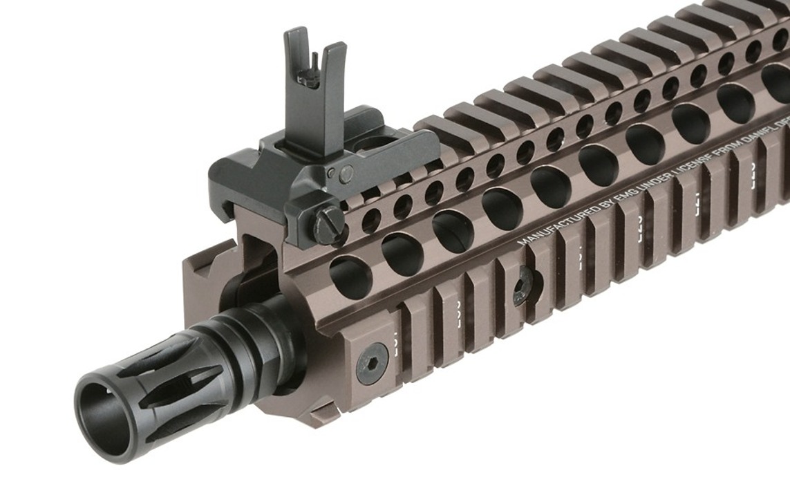 Штурмовая винтовка газовая Daniel Defense MK18 Gas Blow-Back - Tan [EMG] фото 5