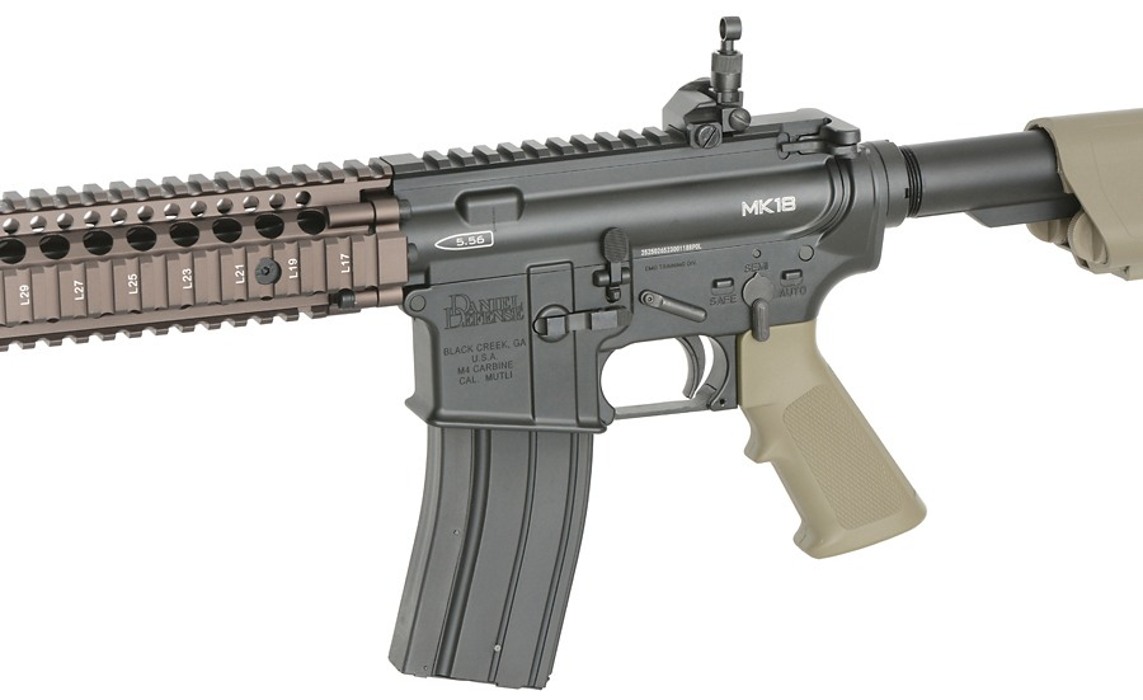 Штурмовая винтовка газовая Daniel Defense MK18 Gas Blow-Back - Tan [EMG] фото 8
