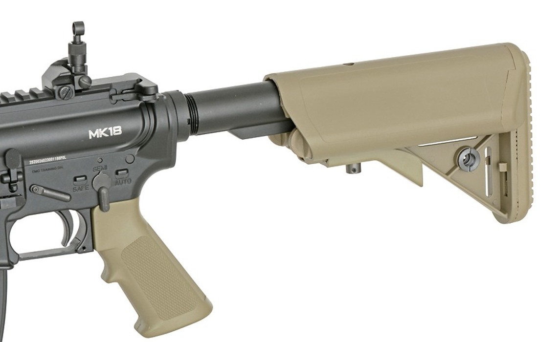 Штурмовая винтовка газовая Daniel Defense MK18 Gas Blow-Back - Tan [EMG] фото 10