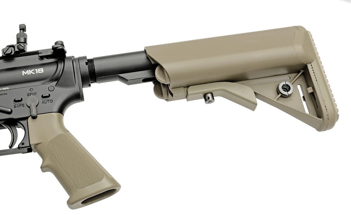 Штурмовая винтовка газовая Daniel Defense MK18 Gas Blow-Back - Tan [EMG] фото 18