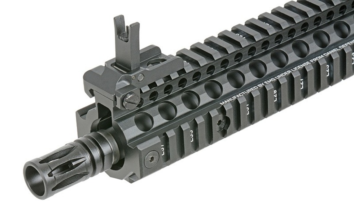 Штурмова гвинтівка газова Daniel Defense MK18 Gas Blow-Back - Black [EMG] фото 5