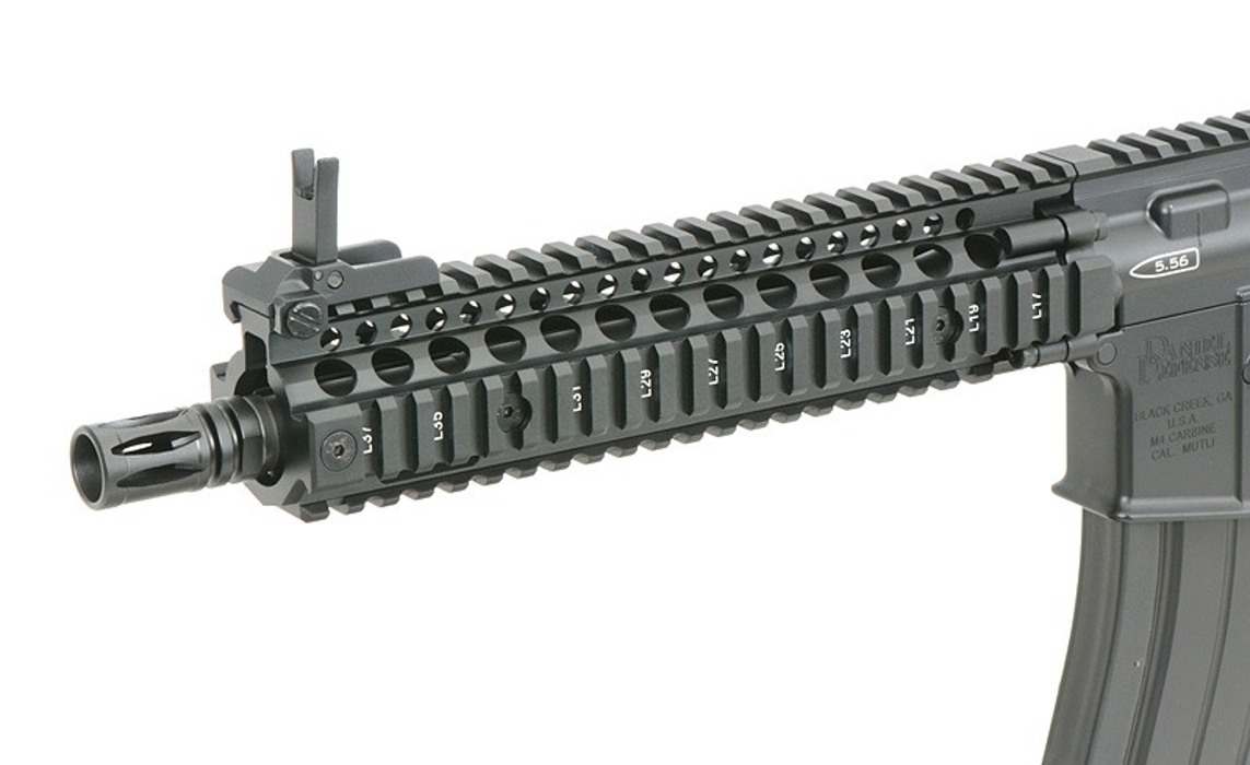 Штурмова гвинтівка газова Daniel Defense MK18 Gas Blow-Back - Black [EMG] фото 6
