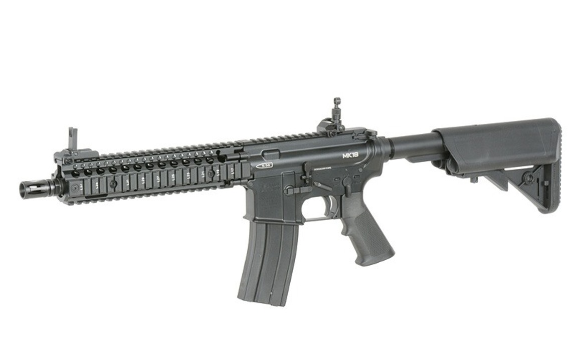 Штурмова гвинтівка газова Daniel Defense MK18 Gas Blow-Back - Black [EMG] фото 2