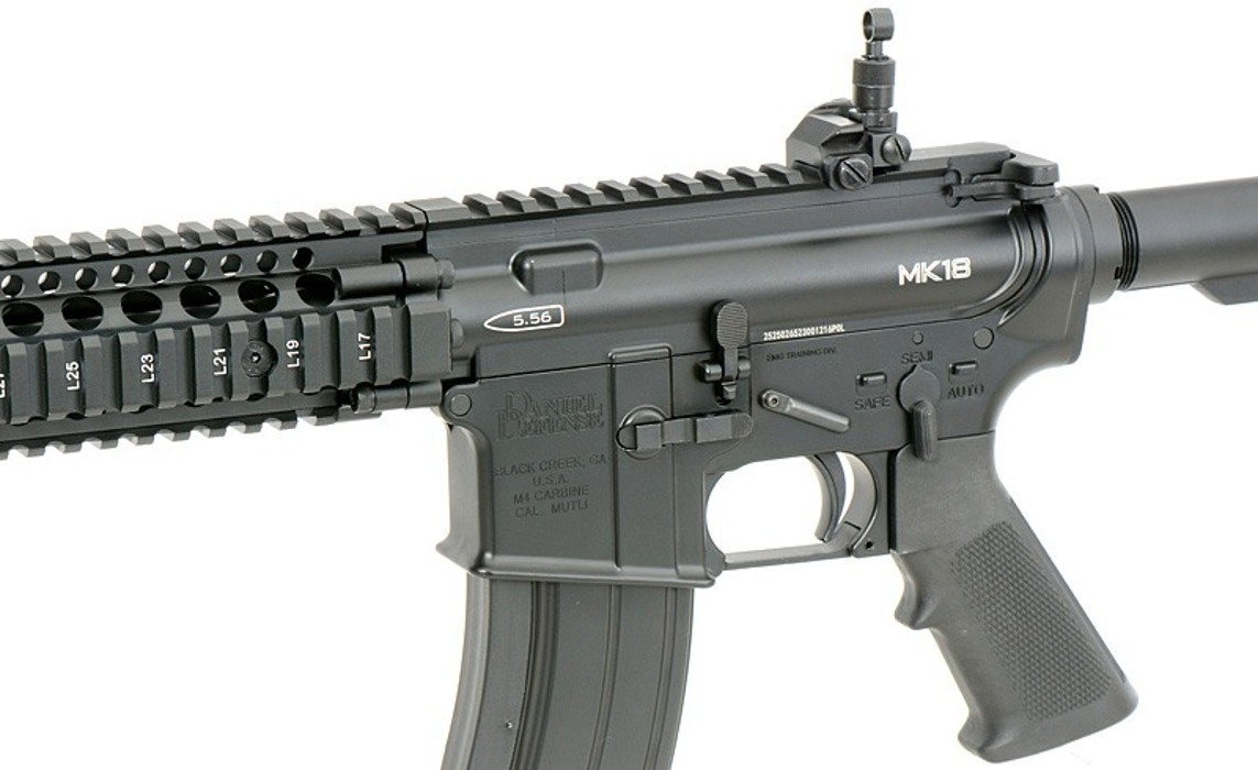 Штурмова гвинтівка газова Daniel Defense MK18 Gas Blow-Back - Black [EMG] фото 7