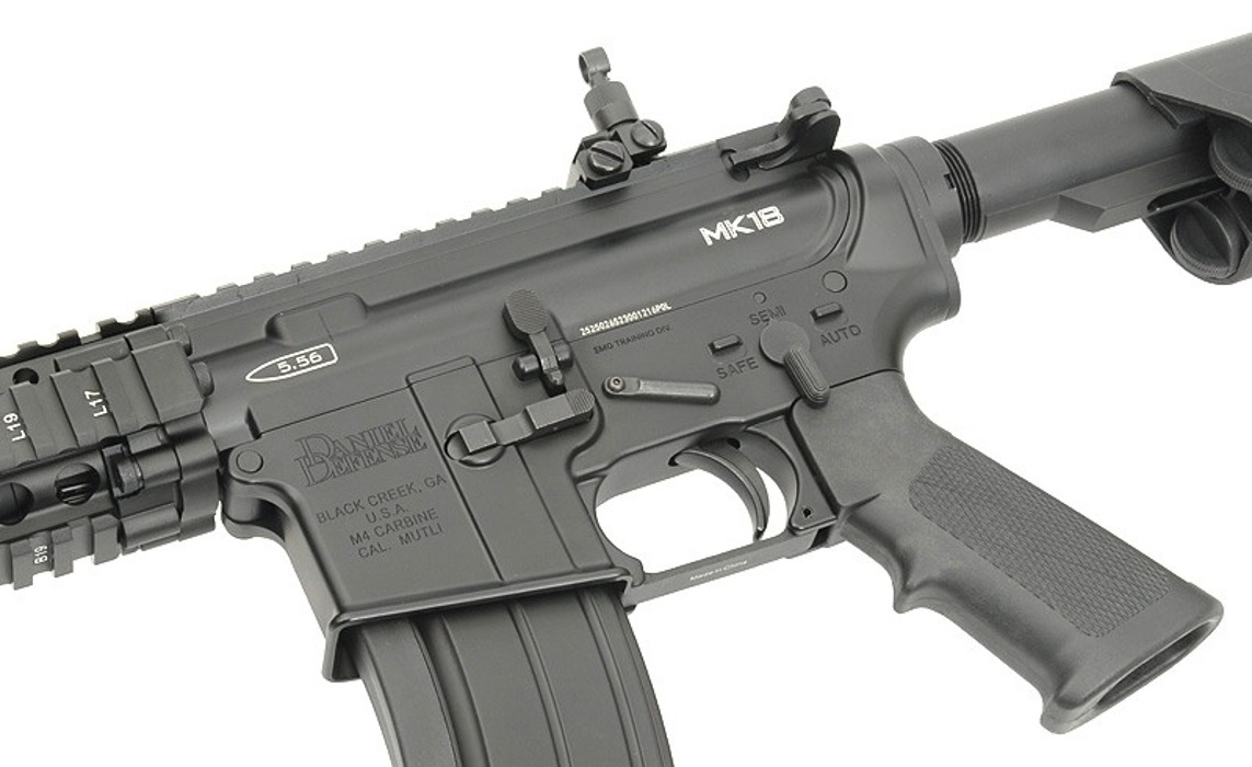 Штурмова гвинтівка газова Daniel Defense MK18 Gas Blow-Back - Black [EMG] фото 16