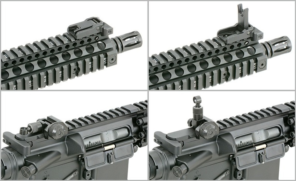 Штурмова гвинтівка газова Daniel Defense MK18 Gas Blow-Back - Black [EMG] фото 17