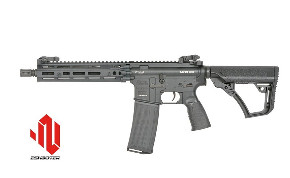 Штурмова гвинтівка Daniel Defense MK18 RIII 10.3" Eshooter ETU - FDE [EMG] Black фото 1