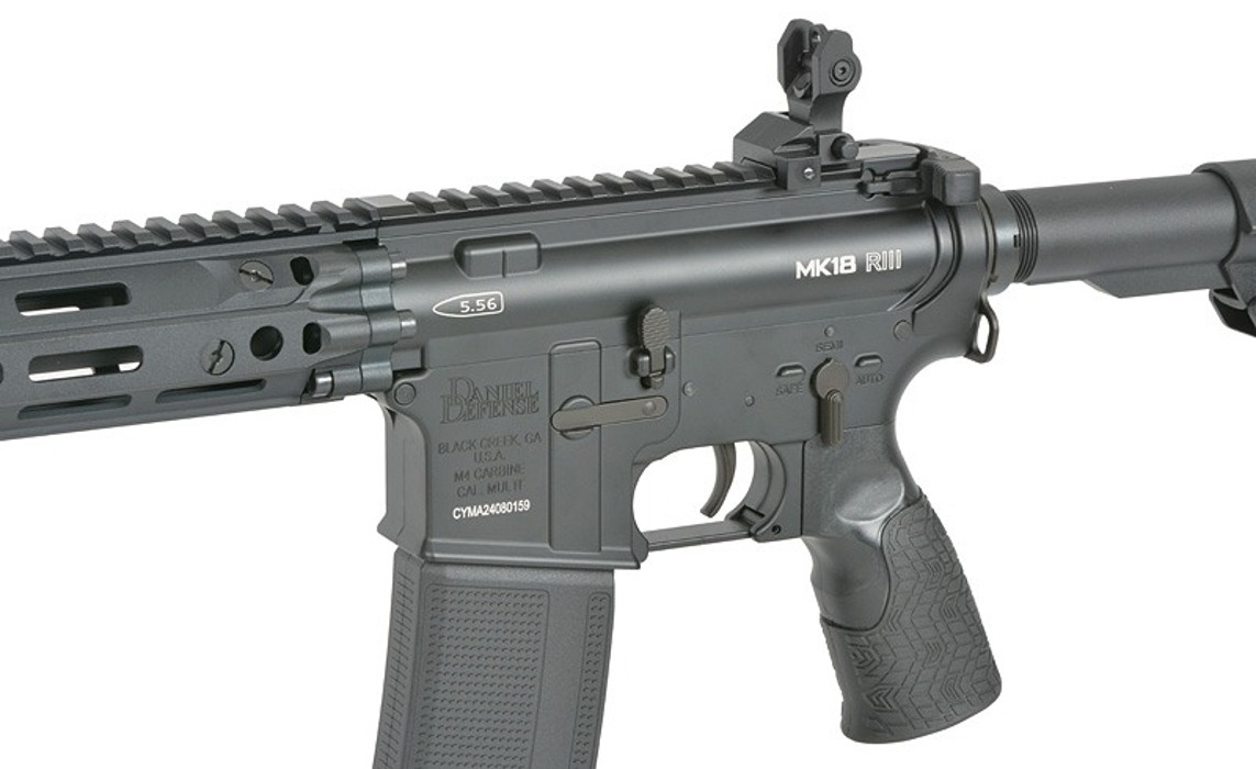 Штурмова гвинтівка Daniel Defense MK18 RIII 10.3" Eshooter ETU - FDE [EMG] Black фото 4