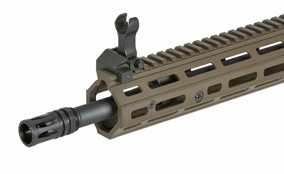Штурмовая винтовка Daniel Defense DDM4 MK18 RIII 12.5 Lightning Serie - Brown [EMG] фото 5