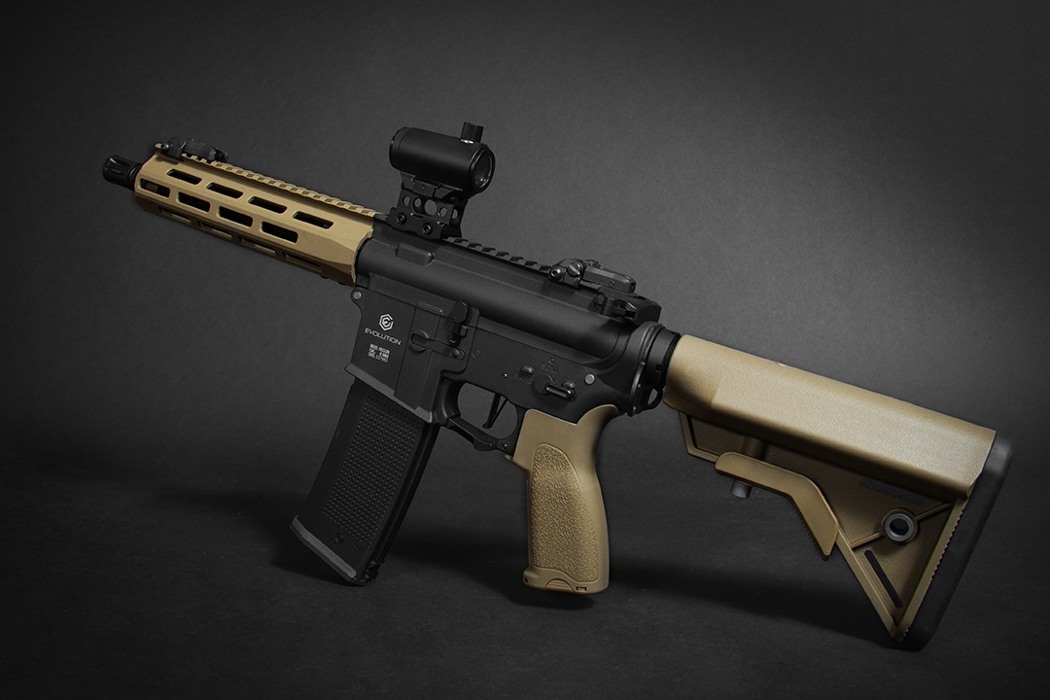 Штурмовая винтовка M4 Evolution Recon 10” Carbontech Black & Tan - PACK SL-1100BT фото 6
