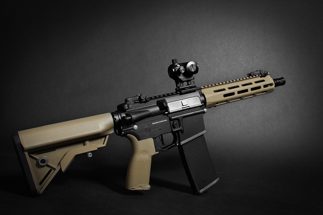 Штурмовая винтовка M4 Evolution Recon 10” Carbontech Black & Tan - PACK SL-1100BT фото 5