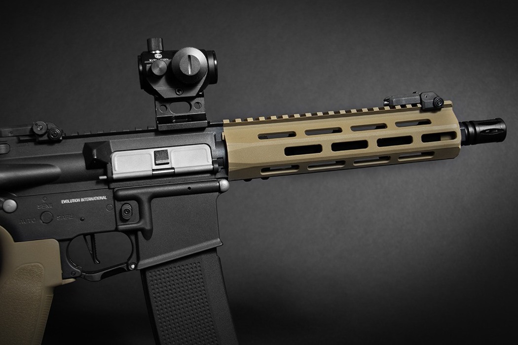 Штурмовая винтовка M4 Evolution Recon 10” Carbontech Black & Tan - PACK SL-1100BT фото 8