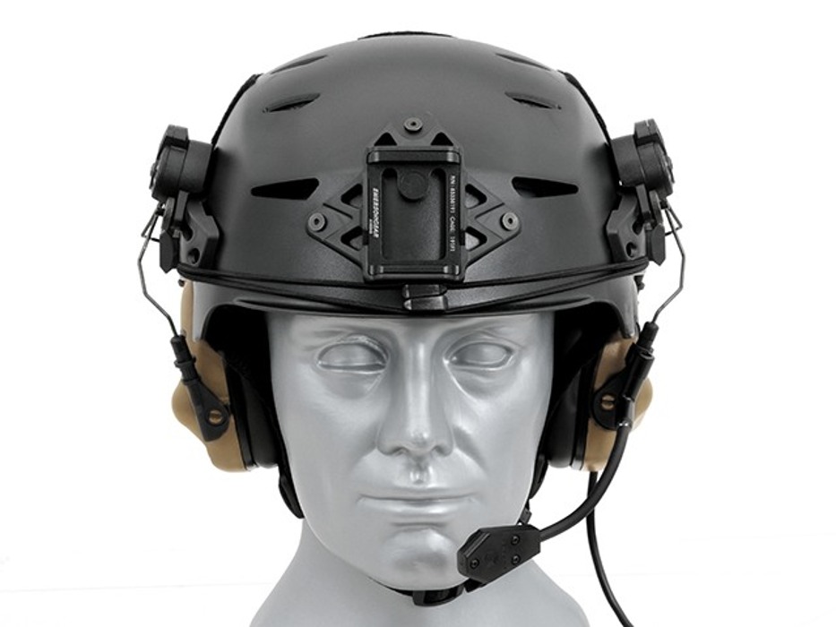 Тактические наушники OPSMEN M32H EXF Coyote Brown Earmor фото 6