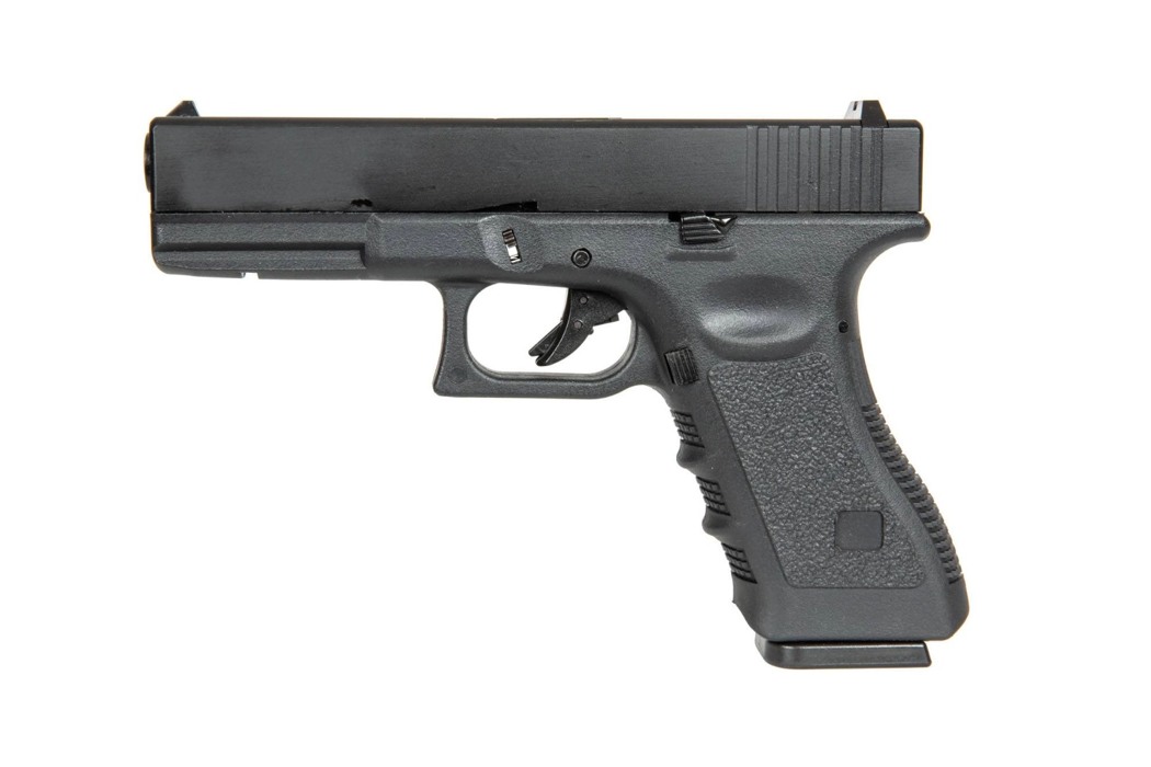 Пістолет Glock 17 Gen3. Black Green Gas EC-1101 фото 1
