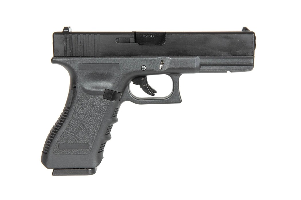 Пістолет Glock 17 Gen3. Black Green Gas EC-1101 фото 4