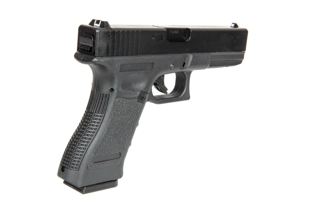 Пістолет Glock 17 Gen3. Black Green Gas EC-1101 фото 6