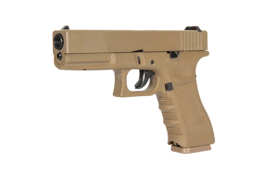 Пістолет Glock 17 Gen3. Tan Green Gas EC-1101 фото 2